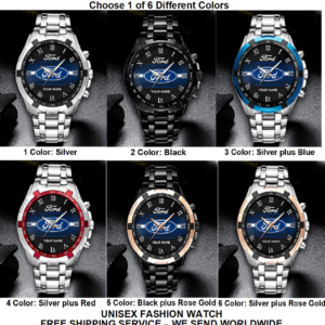 Personalize FORD car Lovers, Japanese Quartz Movement Watch