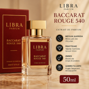 Baccarat Rouge 540 τύπου – Πολυτελές Άρωμα με Απίστευτη Διάρκεια