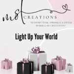 Colorful gifts with creative branding message